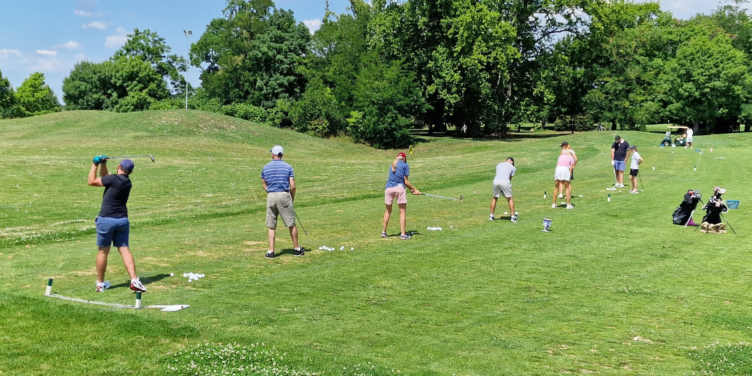 detský golfový tréning na ihrisku – golfový kurz Slovensko