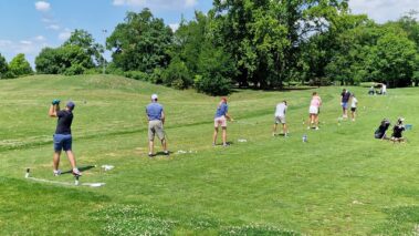 detský golfový tréning na ihrisku – golfový kurz Slovensko