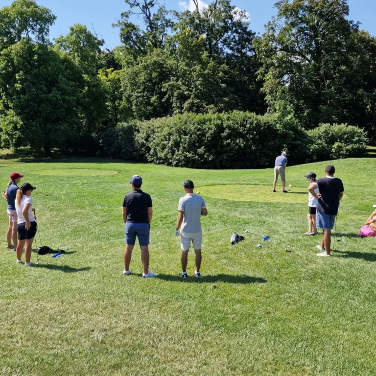 detský golfový tréning na ihrisku – golfový kurz Slovensko